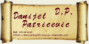 Danijel Patričević vizit kartica